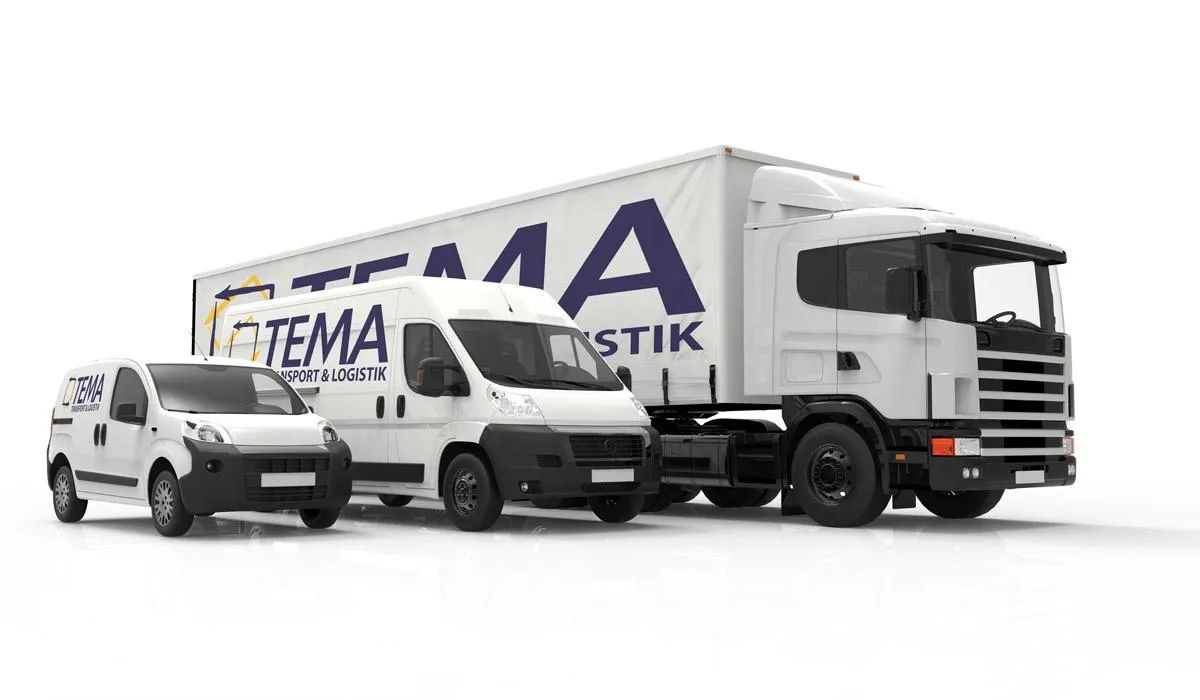 Fahrzeugflotte von TEMA Transport