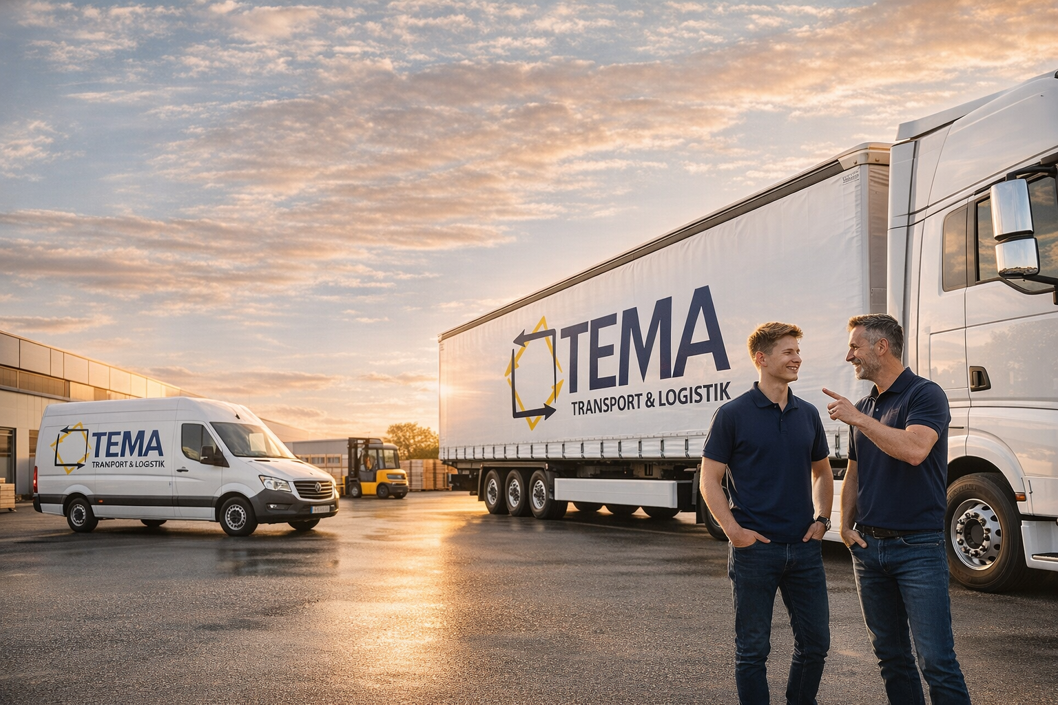 Ausbildung zum Berufskraftfahrer bei TEMA